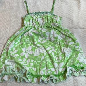 coconut girl green dress